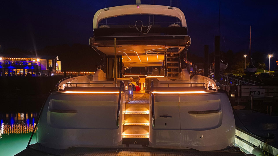 princess motor yacht sales warwick